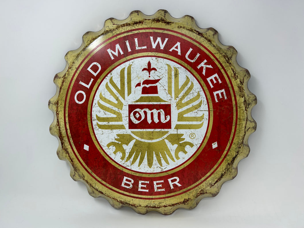 Old Milwaukee Beer Weathered 16.5