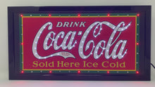Load and play video in Gallery viewer, Coca Cola LED Wall Decor Sign #2
