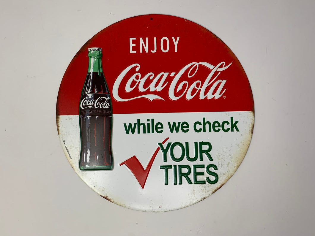 Coca Cola Check Tires Front