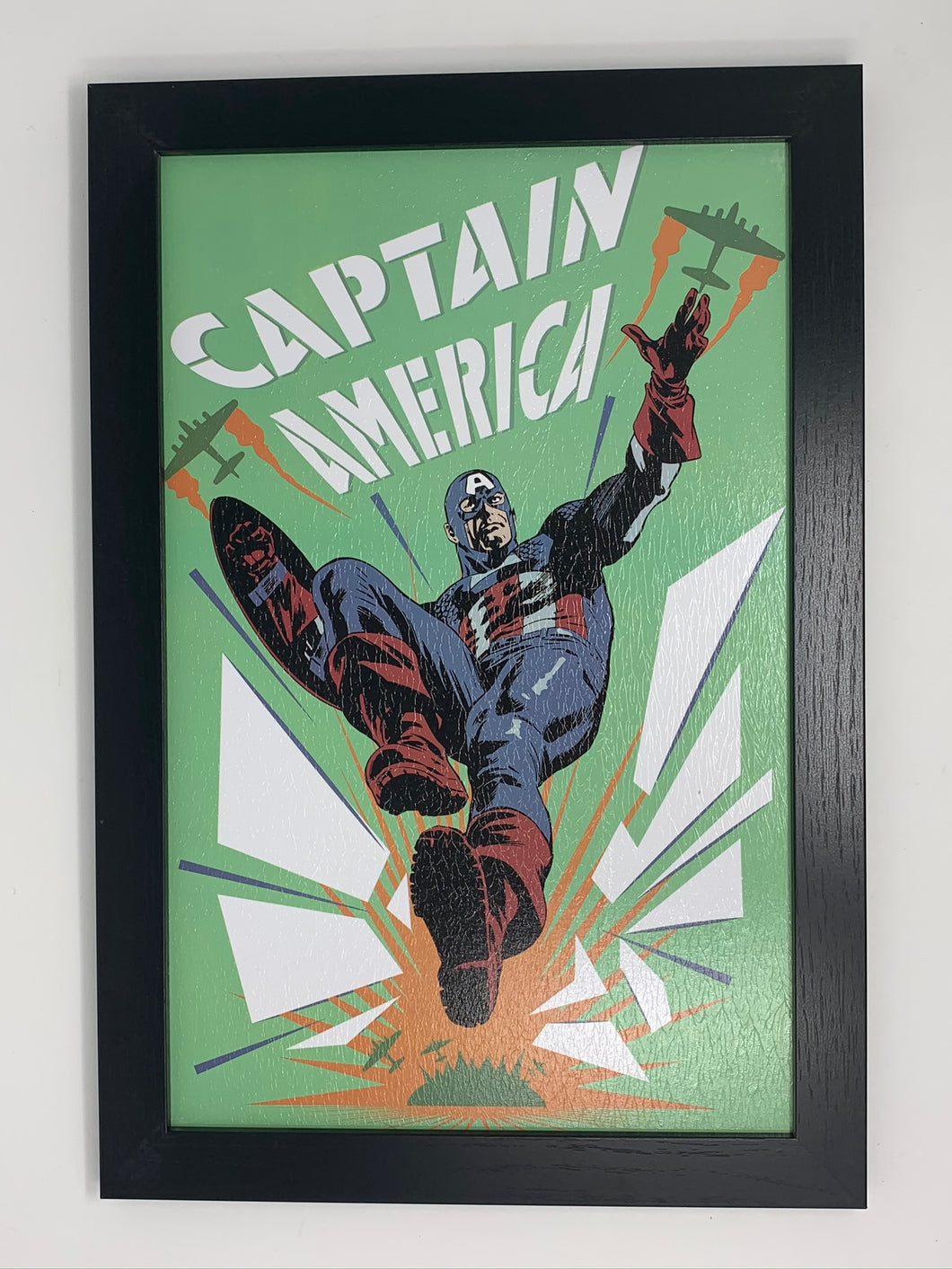 Captain America Framed Print