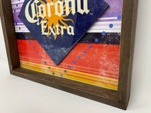 Load image into Gallery viewer, Corona Tile Framed Art Wooden Sign
