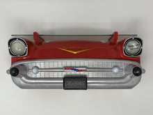 Load image into Gallery viewer, 1957 Bel Air Front Wall Shelf, Red with LED Lights
