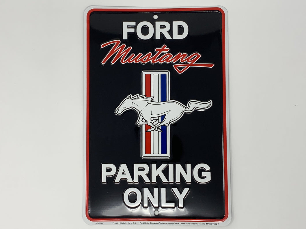 Ford Mustang Parking Embossed 12