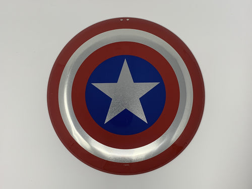 Captain America Shield Metal Button Sign