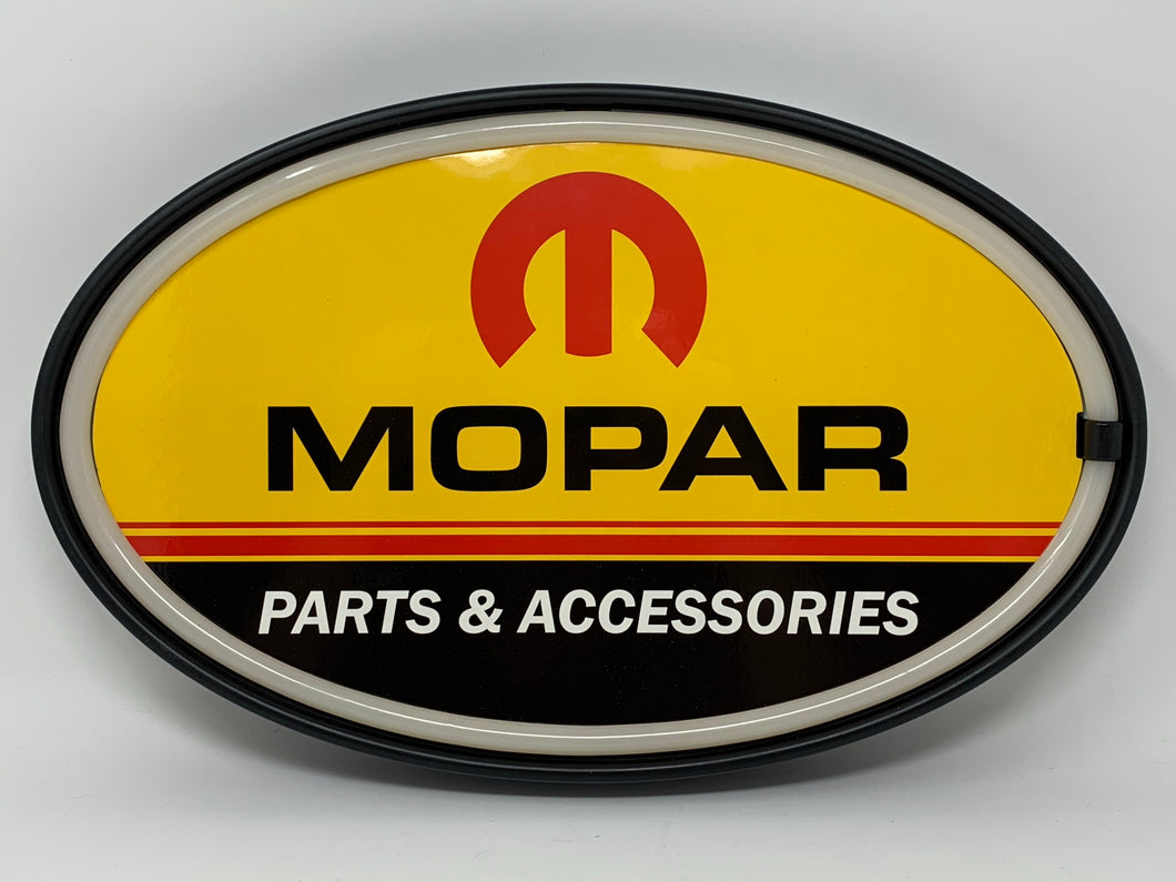 Mopar Parts & Accessories Oval LED Rope Sign
